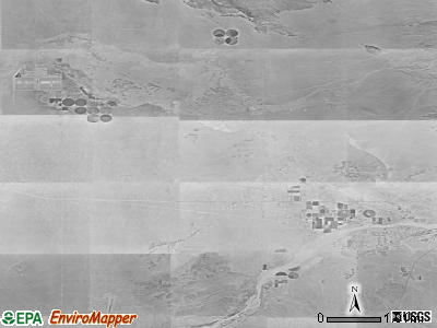 Zip code 92352 satellite photo by USGS