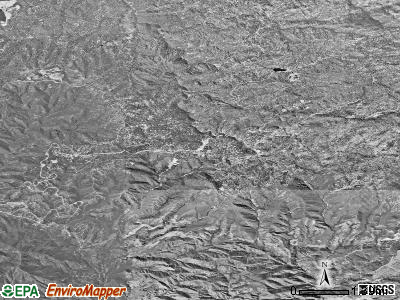 Zip code 92382 satellite photo by USGS