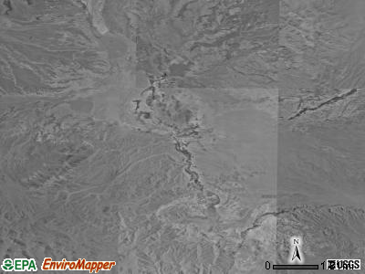Zip code 92389 satellite photo by USGS
