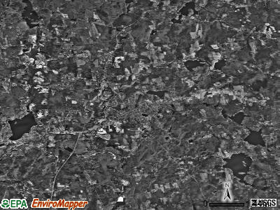 Zip code 01562 satellite photo by USGS
