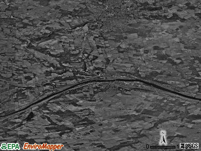 Zip code 12068 satellite photo by USGS