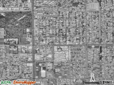 Zip code 92655 satellite photo by USGS