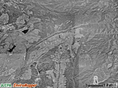 Zip code 92679 satellite photo by USGS