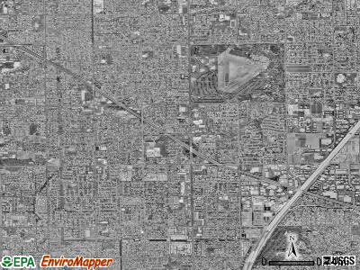 Zip code 92708 satellite photo by USGS