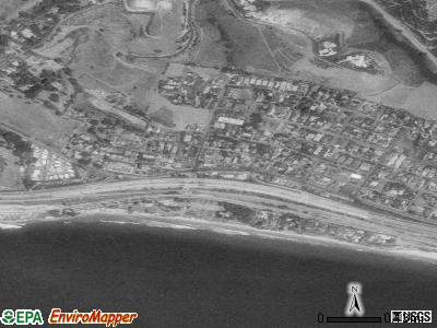 Zip code 93067 satellite photo by USGS