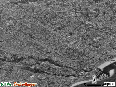 Zip code 93101 satellite photo by USGS