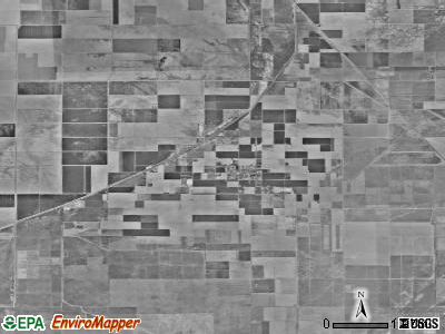 Zip code 93201 satellite photo by USGS