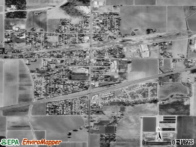Zip code 93202 satellite photo by USGS