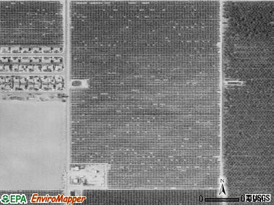 Zip code 93216 satellite photo by USGS