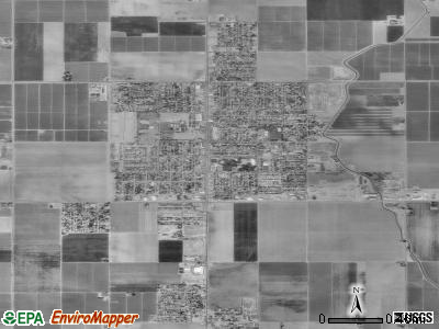 Zip code 93241 satellite photo by USGS