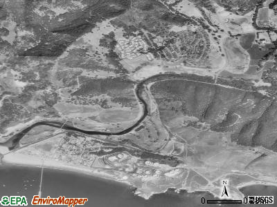Zip code 93424 satellite photo by USGS