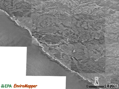 Zip code 93428 satellite photo by USGS