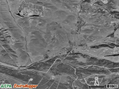 Zip code 93429 satellite photo by USGS