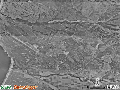 Zip code 93437 satellite photo by USGS