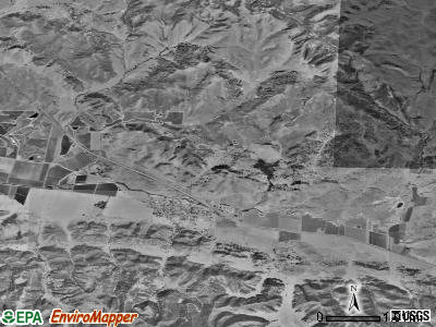 Zip code 93440 satellite photo by USGS