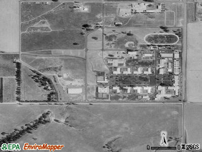 Zip code 93447 satellite photo by USGS