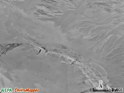 Zip code 93530 satellite photo by USGS