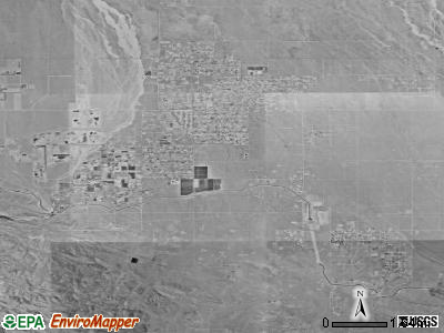 Zip code 93543 satellite photo by USGS