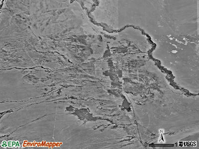 Zip code 93545 satellite photo by USGS