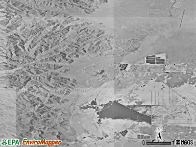 Zip code 93562 satellite photo by USGS
