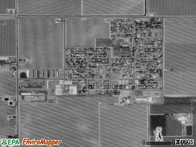 Zip code 93606 satellite photo by USGS
