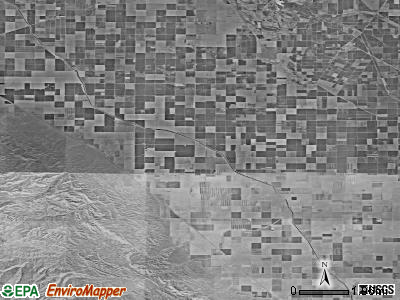 Zip code 93609 satellite photo by USGS
