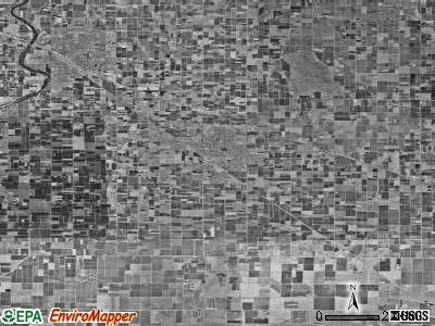 Zip code 93618 satellite photo by USGS