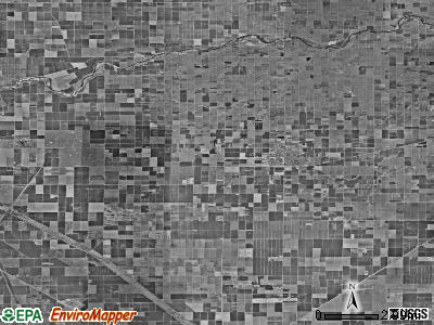 Zip code 93630 satellite photo by USGS