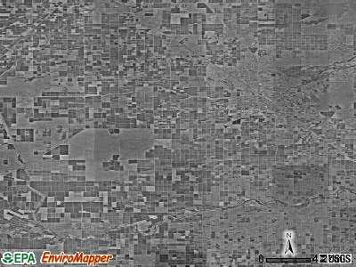 Zip code 93637 satellite photo by USGS