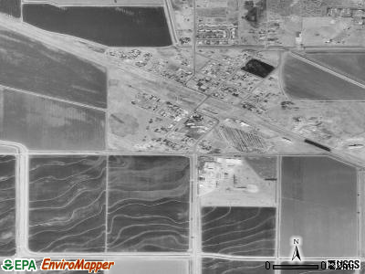 Zip code 93665 satellite photo by USGS
