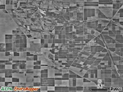 Zip code 93668 satellite photo by USGS