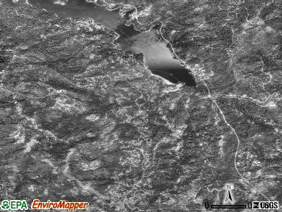 Zip code 93669 satellite photo by USGS