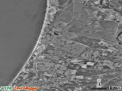 Zip code 93933 satellite photo by USGS
