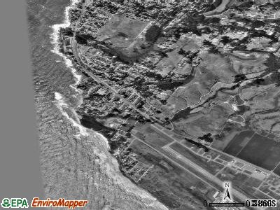 Zip code 94038 satellite photo by USGS