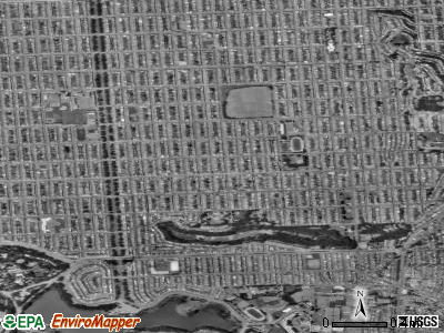 Zip code 94116 satellite photo by USGS