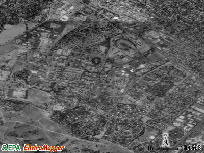 Zip code 94305 satellite photo by USGS