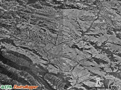Zip code 94556 satellite photo by USGS