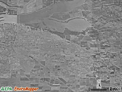 Zip code 94561 satellite photo by USGS