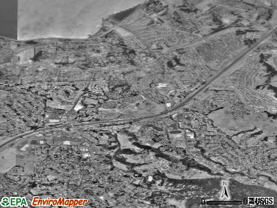 Zip code 94564 satellite photo by USGS