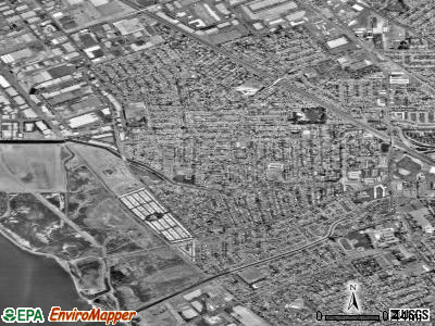 Zip code 94579 satellite photo by USGS
