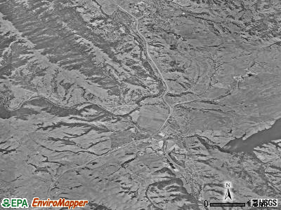 Zip code 94586 satellite photo by USGS