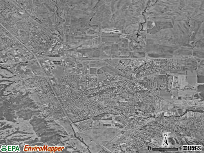 Zip code 94588 satellite photo by USGS