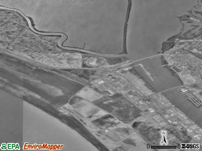 Zip code 94592 satellite photo by USGS