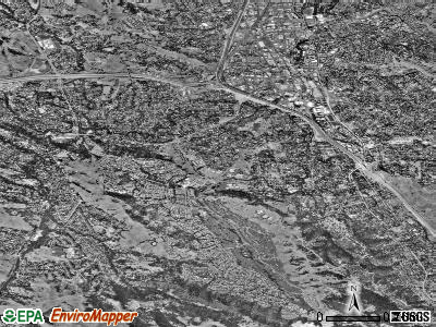 Zip code 94595 satellite photo by USGS