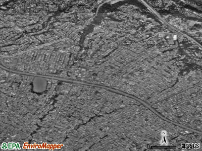 Zip code 94602 satellite photo by USGS