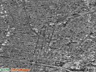Zip code 94609 satellite photo by USGS