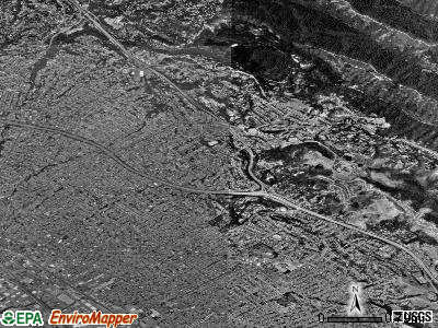 Zip code 94619 satellite photo by USGS