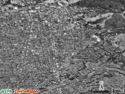 Zip code 94705 satellite photo by USGS