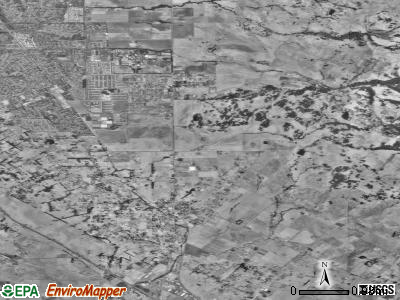 Zip code 94951 satellite photo by USGS
