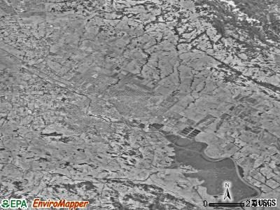Zip code 94954 satellite photo by USGS